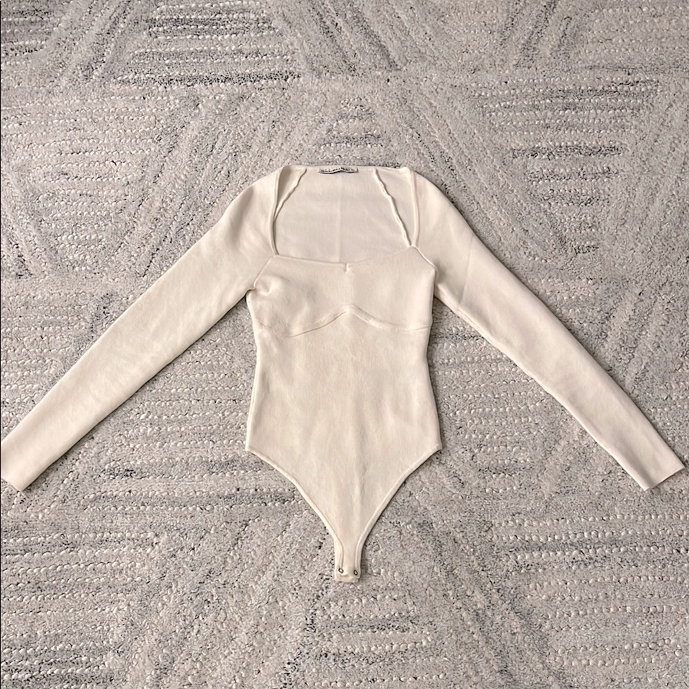 Abercrombie Sweetheart Sweater Bodysuit